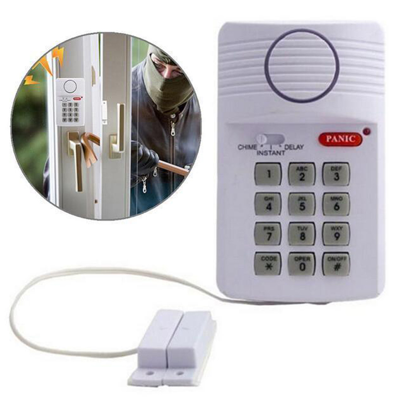 Home Security Ring System - 新しいセキュリティパニックボタンホームキャラバンガレージドアリングキーパッドアラームシステム