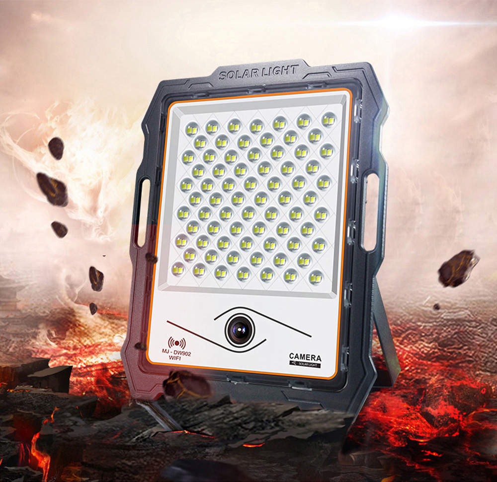 Home Security Flood Lights - セキュリティ LED ライト 400 ワット屋外ソーラーパネルランプカメラリモコン付き街路投光器家庭菜園用