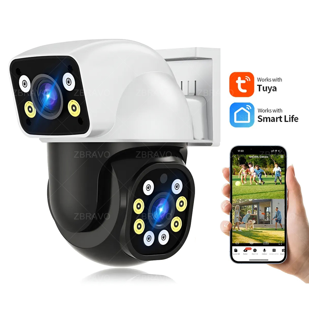 Home Security Ai - Smartlife 8MP WiFi Tuya 屋外カメラ ミニ