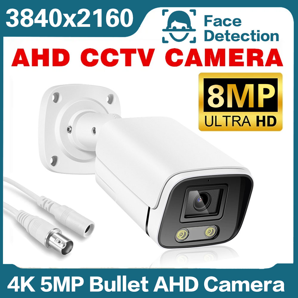 Ip Camera Outdoor 4K - 屋外ナイトビジョンセキュリティカメラ,ahd CCTVビデオ監視カメラ,フルカラー,弾丸IPカム,4k ip66,8mp,5mp,顔,フルカラー