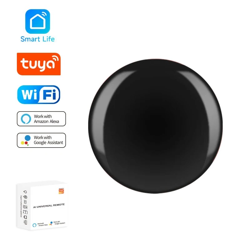 Home Security Alexa - Tuya WiFi IR リモコンスマートホームユニバーサル赤外線コントローラ Alexa Google