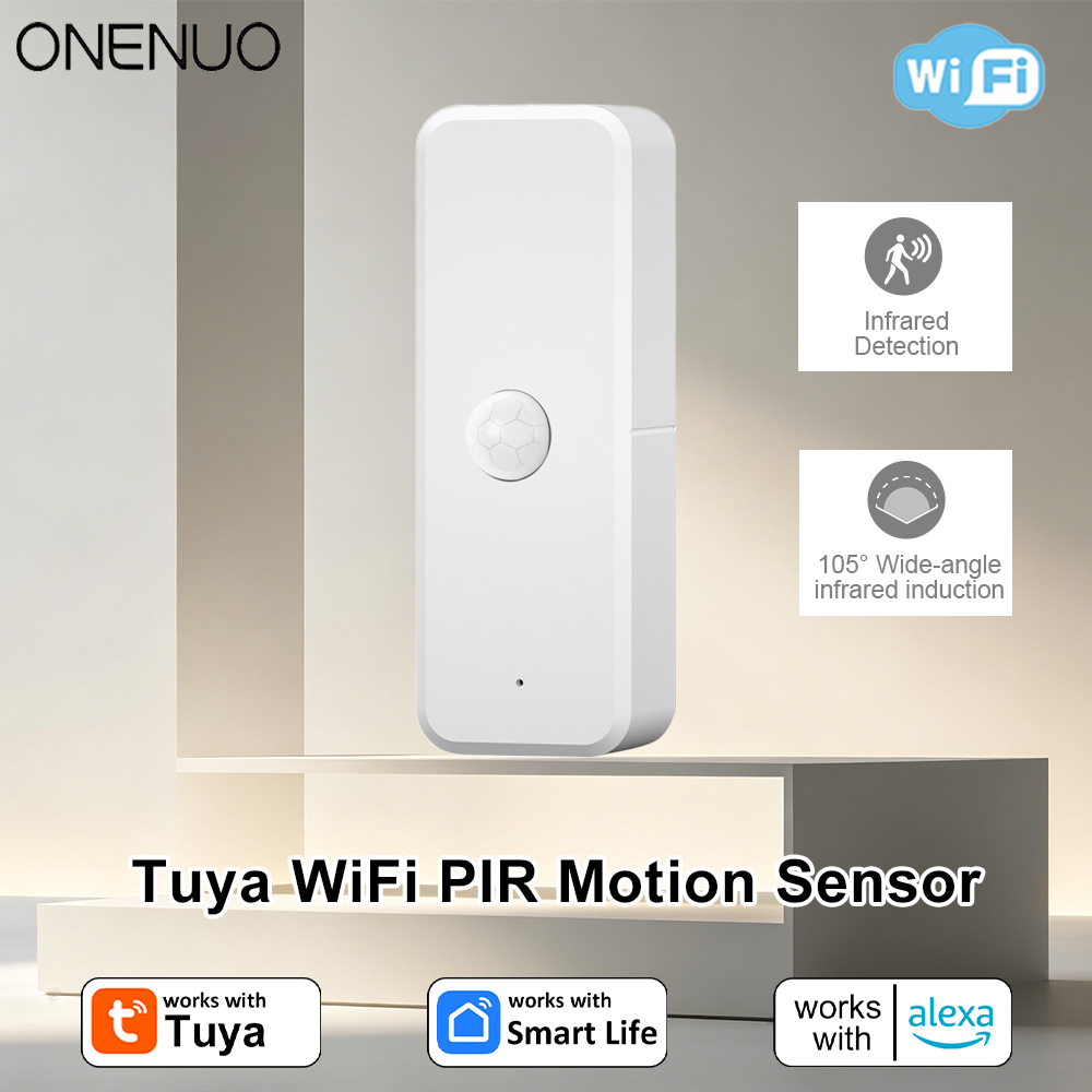 Home Security Alexa - 新しいTuya WiFi PIRモーション検知器人体赤外線誘導センサーホームセキュリティアラームスマートライフAPPアラートはAlexaと連携します