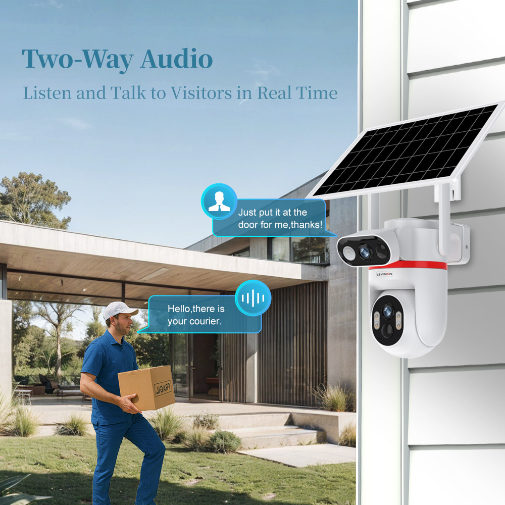 Home Security Zones - LS VISION ソーラーセキュリティカメラ 屋外 ワイヤレス 4G