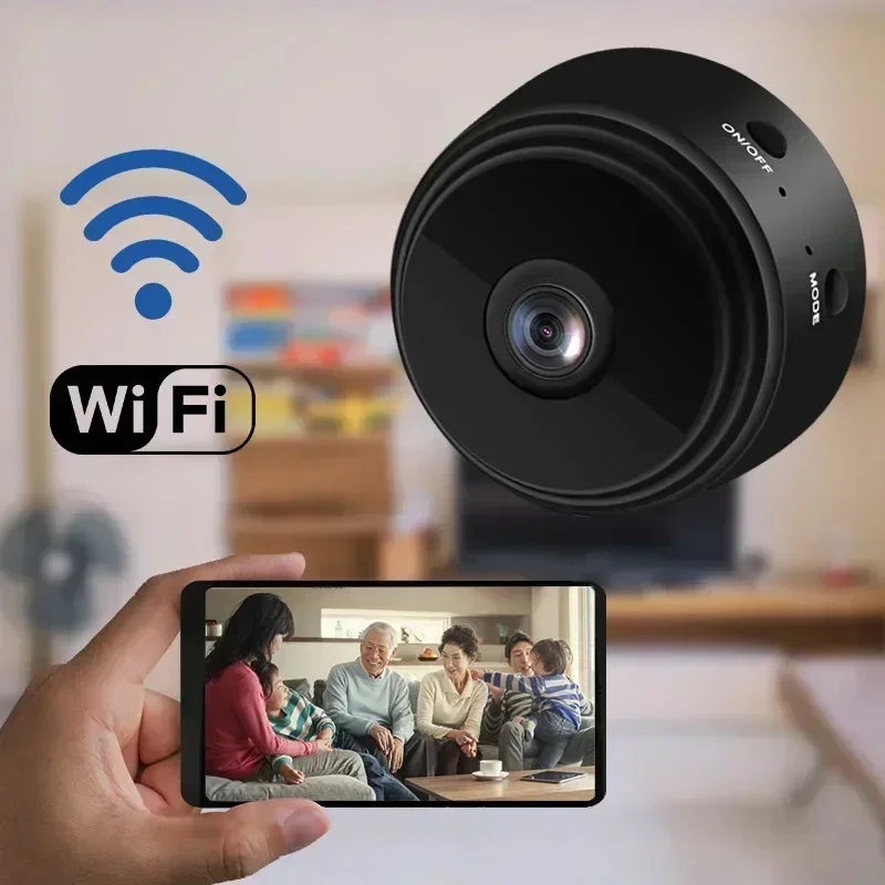 Home Security Honeywell - WiFi監視カメラ 家庭用 室内 オーディオ ワイヤレスカメラ HD